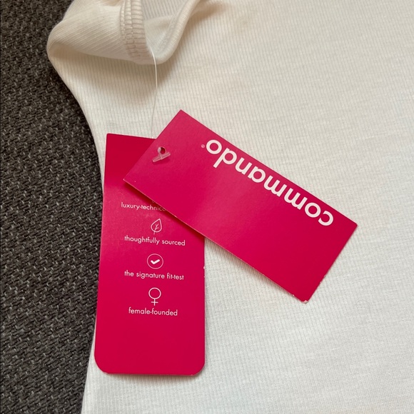 Commando White Racerback Bodysuit - Picture 6 of 6